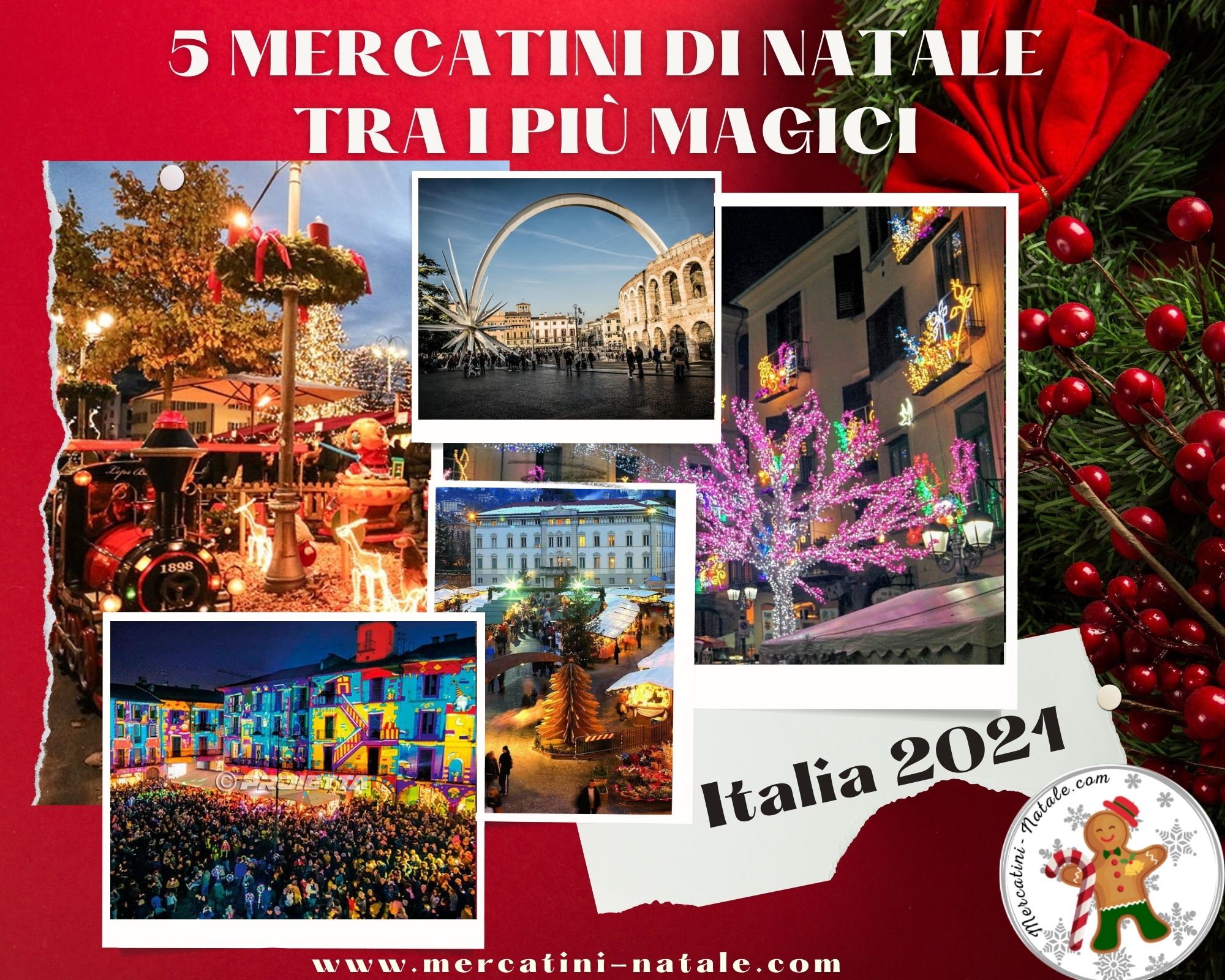 5 Mercatini Di Natale Tra I Più Magici D'Italia Nel 2021