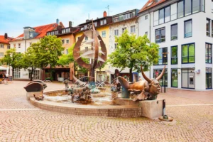 Mercatini di Natale in Adenauerplatz a Friedrichshafen Il Cuore Pulsante del Natale