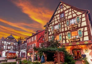 Il Mercatino di Natale di Place Fernand Zeyer a Riquewihr